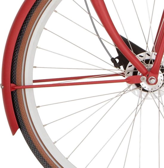 Cortina Spatbordstang voor 28 U4 true red matt van Cortina