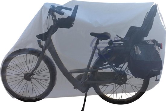 COVER UP HOC Topkwaliteit Diamond Mamafiets hoes voor 2 zitjes - Waterdichte ademende fietshoes met UV protectie - mamafietshoes van COVER UP HOC