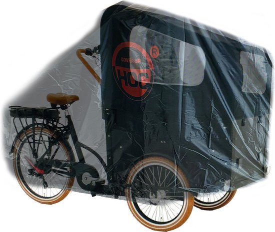 COVER UP HOC Troy Bakfietshoes zwart - stofvrij / ademend / waterafstotend - Red Label van COVER UP HOC