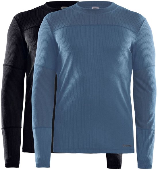 Craft Core Baselayer Thermo Shirt Heren (2-pack) - Maat L