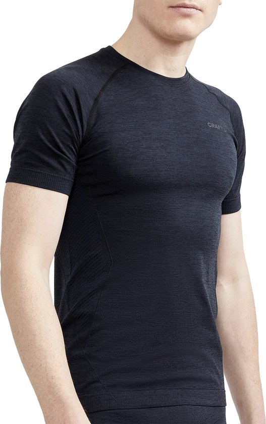 CRAFT CORE DRY ACTIVE COMFORT SS M Heren Thermoshirt - Zwart