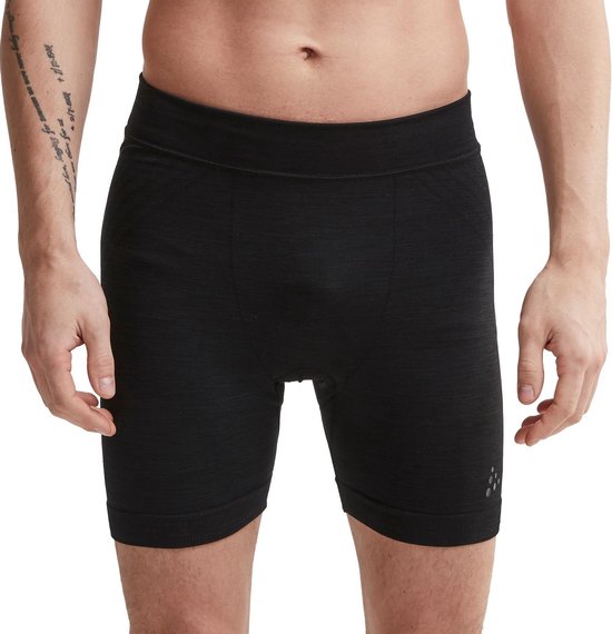 CRAFT CORE FUSEKNIT BIKE BOXER M Heren Fietsbroek - Zwart