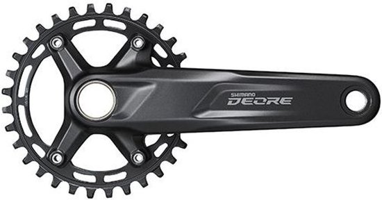 Crankstel Shimano Deore FC-M5100-1 10/11 speed - 32T - 170 mm - zwart van Shimano
