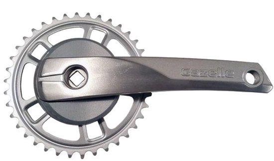 Crankstel Strixvaria 38 tands - zilver