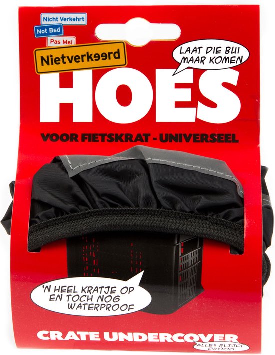 Crate undercover NietVerkeerd - gun black van NietVerkeerd