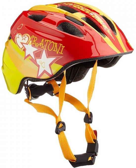 Cratoni Akino Fietshelm Kinderen, Stars Hoofdomtrek M | 53-58cm van Cratoni