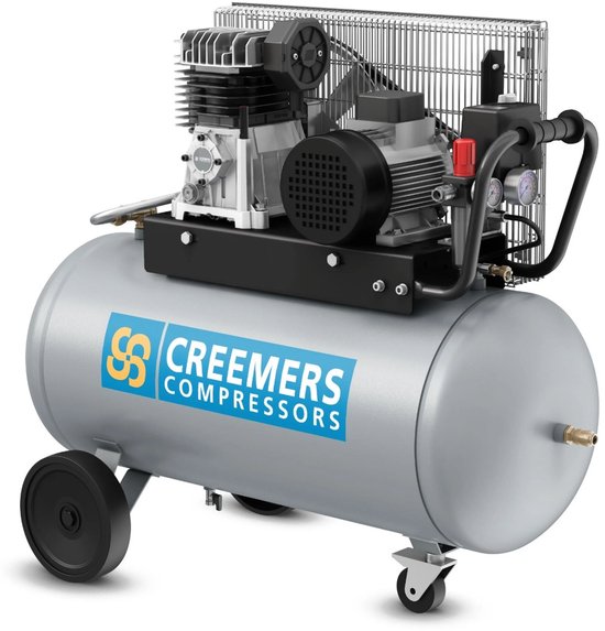 CREEMERS 254-90 Mobiele Compressor 90 liter - 10 bar