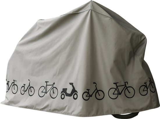 CRIVIT Universele Motorhoes – Waterdichte Beschermhoes voor Fiets, Motor, Scooter & Brommer – Winddicht & UV-bestendig – Geschikt voor Buiten – Ademend Oxford Materiaal – Inclusief Opbergtas