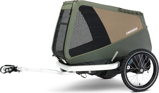 Croozer Dog Enna Fietskar - L Mosgroen van Croozer