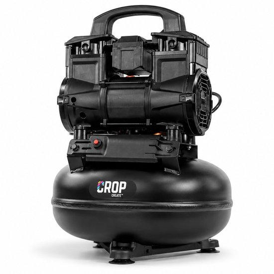 CROP Airflow MINI Olievrije Compressor 10 liter