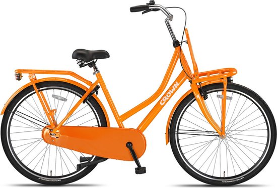 Crown Holland Transportfiets 28 inch 53cm Oranje van Crown