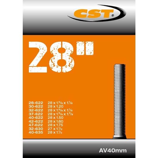 CST Binnenband 27,61,57 - auto ventiel 40 mm - lekvrij - 28/47-622-630 van CST