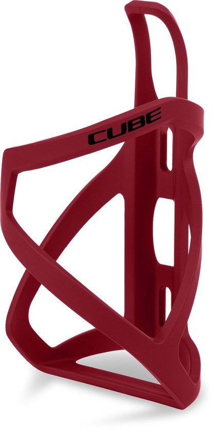CUBE Bidonhouder HPP LEFT SIDECAGE MATT BORDEAUX