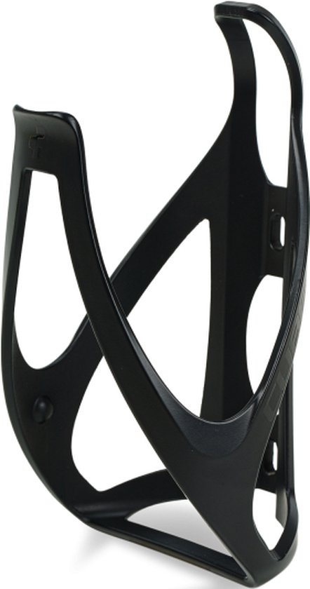 CUBE Bottle Cage HPP - Fietsaccessoire - Lichtgewicht Bidonhouder - Staal/Kunststof - Matt Zwart/Hoogglans Zwart van Merkloos