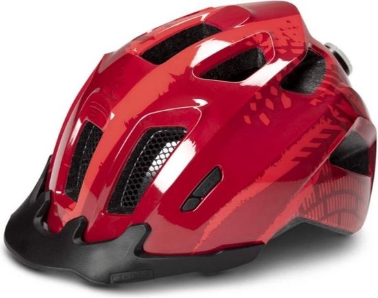 CUBE Fietshelm Ant - Kinderhelm - 11 Ventilatiegaten - SNAP 360 CUBE fit-systeem - X-Lock-montagesysteem - EPS Double In-Mould - 49-55 cm - S - Rood van CUBE