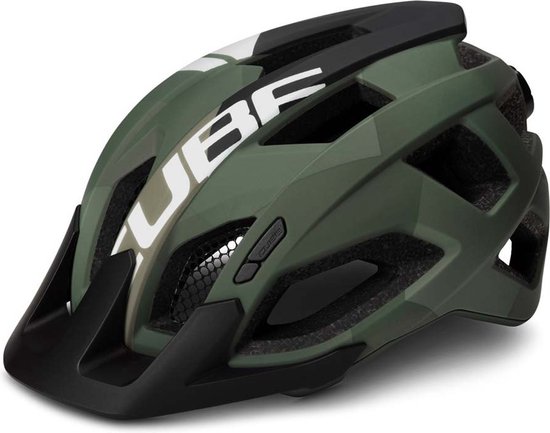 CUBE Fietshelm Pathos - Mountainbikehelm - 15 Ventilatiegaten - SNAP 360 Fit System - X-Lock-Montage - M - 52-57 cm - Groen