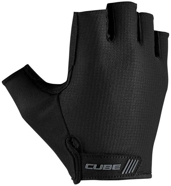 CUBE GLOVES NF ERGONOMICS GEL SHORT FINGER BLACK van CUBE