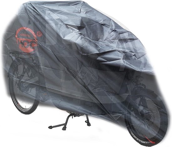 CUHOC Bakfietshoes geschikt voor Gazelle Makki Load - Zwart - Beschermhoes bakfiets - RED label van CUHOC