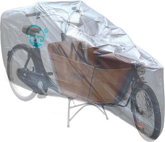 CUHOC-Zilvergrijze Topkwaliteit Bakfietshoes-Geschikt voor Babboe City Bakfiets -Babboe hoes van CUHOC Diamond Label kwaliteit van CUHOC