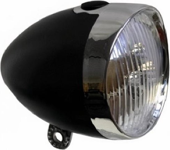 Cycle Tech Koplamp Qt Retro 3-led Zwart
