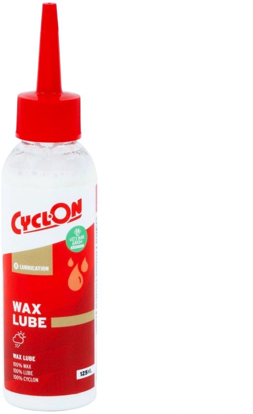 CyclOn Wax Lube - in transparante fles 125ml van CyclOn