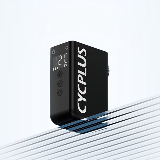 Cycplus AS2 ULTRA mini ultralichte elektrische fietspomp met accu van Merkloos