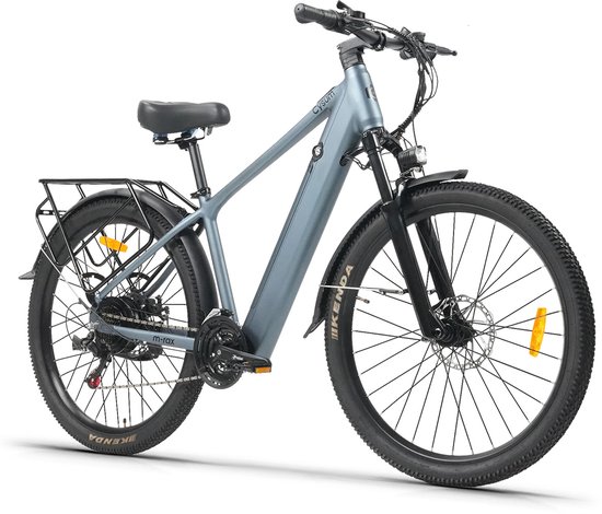 Cysum M-RAX Elektrische Mountainbike 27,5 inch – 48V 13Ah – 60–80 km – 7 Versnellingen – Uitneembare Accu – Voorvering – Schijfremmen