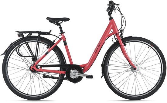 DaCapo damesfiets 28'' Padova roze 7 versnellingen framemaat 48 cm