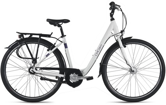 DaCapo damesfiets 28'' Padova wit 3 versnellingen framemaat 48 cm van Merkloos