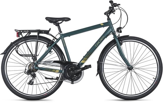 DaCapo Trekkingfiets Heren 28" Ravenna 50 Groen 21 Versnellingen Framemaat 48 cm