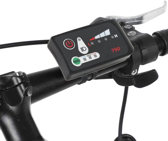 Dailygoods - 24V/36V/48V LED Display voor Elektrische Fiets