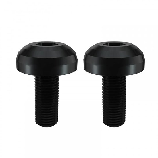 Dailygoods- Bidonhouder - 2 Stuks - M5x12mm Schroeven - Titanium Legering - Bevestigingsbouten - Geschikt voor Fiets/Bidonhouder - Fietsbidon