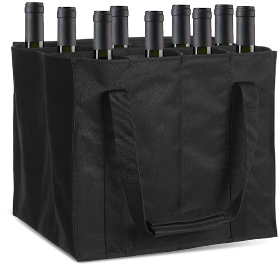 Dailygoods- Flessentas voor 12 Flessen - Inklapbare Flessenhouder