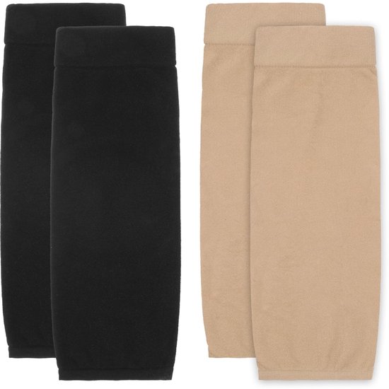Dailygoods- Tattoo Cover Up Mouw - 2 Paar - Onderarm Mouwen - Compressie Mouwen - Beschermende Mouwen - Nylon - 27x9.5cm - Armmouwen