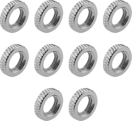 Dailygoody - Presta Valve Core Lock Ring - Fietsaccessoires - Zilver