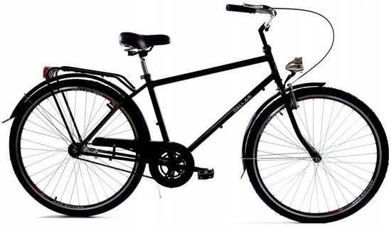 Dallas Bikes - City 28" - Herenfiets - Stadsfiets - zwart