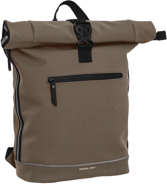 Daniel Ray Mount Isa Fietstas / Laptoprugzak - 15,6 inch - Waterafstotend - Taupe van Daniel Ray