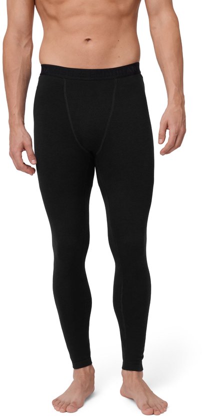 DANISH ENDURANCE Extreme Thermo Leggings - Heren - Merino Wol - Thermobroek - Zwart - Maat XXL