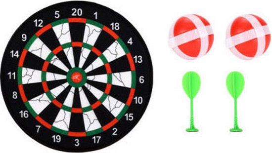 Dartbord Klittenband van Avento.