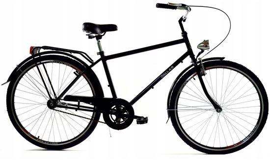 Davi Dallas – Stadsfiets – 28 inch – 1 versnelling – Zwart