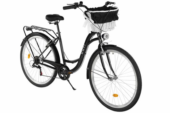 Davi Emma – Stadsfiets – 28 inch – 7 versnellingen – Zwart