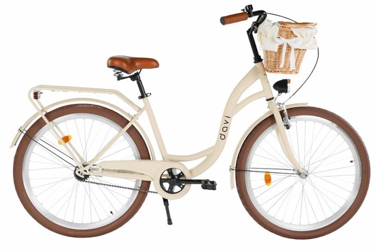 Davi Lila – Stadsfiets – 26 inch – 1 versnelling – Bruin