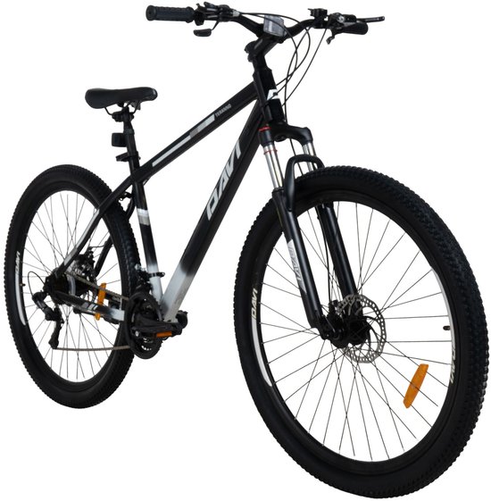 Davi Terrano – Mountainbike – 29 inch – 21 versnellingen – Schijfremmen – Voorvork met vering – Zwart/Wit