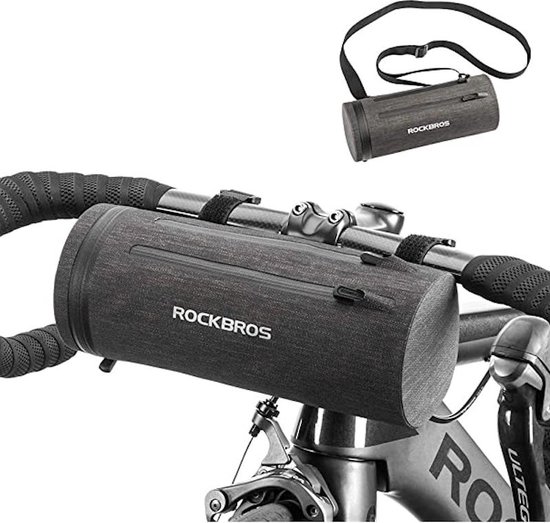 Decopatent® PRO Stuurtas Fiets - Fietstas Stuur frametas - Waterdicht - Racefiets - Koersfiets - MTB - Electrische Fiets - Ebike van Decopatent