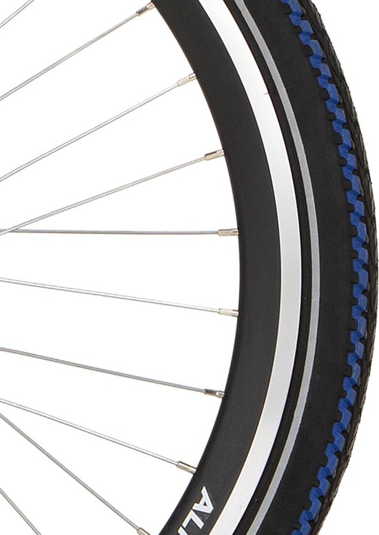 Deli Tire Tire buitenband SA-282 24 x 1.95 zw blauwe streep refl van Merkloos
