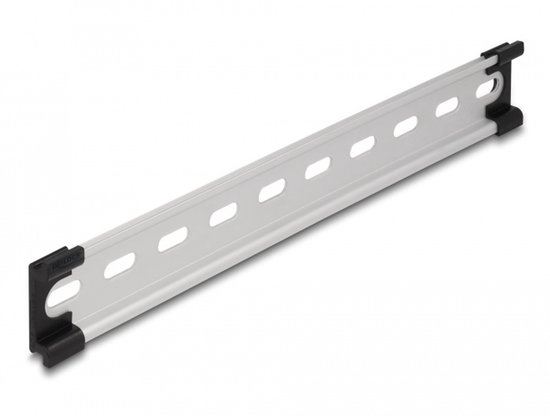 Delock DIN Rail 35 x 7.5 mm (25 cm) Aluminium van Merkloos