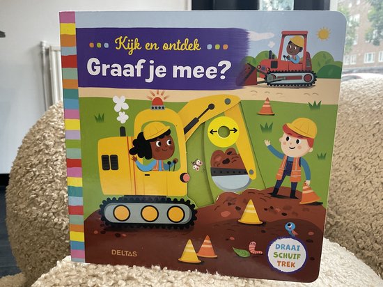 Deltas 'Kijk en Ontdek, Graaf Je Mee?' Kinderboek 0580726 van Delta
