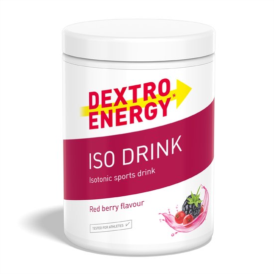 Dextro Energy Iso Drink Bosvruchten - 440 gram (11x500ml) - Isotone Sportdrank Poeder - Isotonic Sportdrank - Elektrolyten van Merkloos