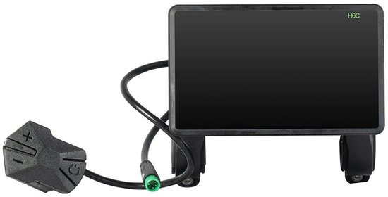 Digitaal Display voor Ouxi V8 / V20 Fatbike – LCD Scherm met 5-Pins H6C Connector – Snelheids- & Batterijweergave van Merkloos