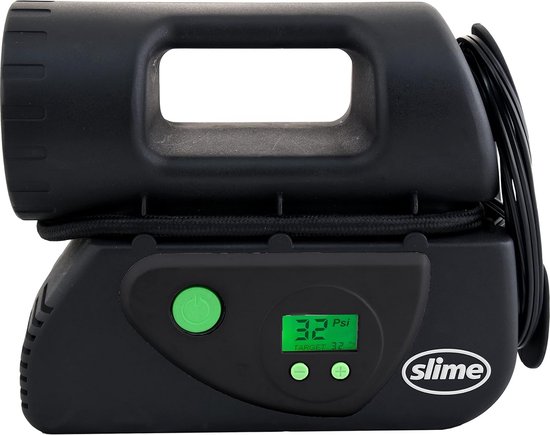 Digitale Bandenpomp met Ledverlichting en Snelkoppeling - Auto, Fiets en Scooter